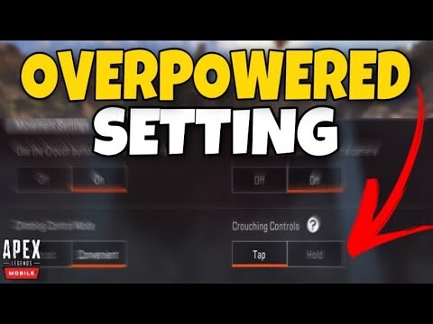 One SETTING that will make you PRO on APEX LEGENDS MOBILE