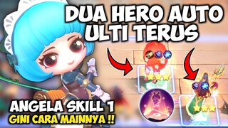 CARA MAIN SYNERGY TERBAIK ANGELA SKILL 1 - COMMANDER TERBARU MAGIC CHESS UPDATE 2023 !!