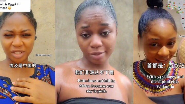 Kutipan klasik orang kulit putih: Kalian, orang Afrika...