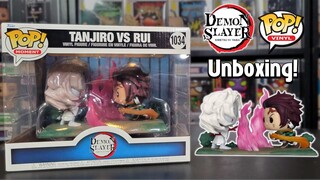 Tanjiro Vs Rui Anime Moment Funko Pop Unboxing | Demon Slayer