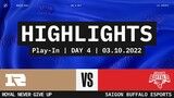 Highlights RNG vs SGB [Vòng Khởi Động - Ngày 4 - CKTG 2022][03.10.2022]