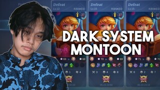 3X MVP Kalah Berturut-turut!! Dark System Montoon is Real!! Gameplay Nana 2023 - Mobile Legends