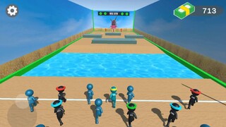 Red Light Green Light TAKESHI Version 3D - Squid Survival Game NEPWAG Trailer Part. 3