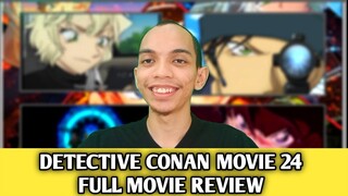 DETECTIVE CONAN MOVIE 24 |THE SCARLET BULLET|FULL MOVIE REVIEW (NON-SPOILER)