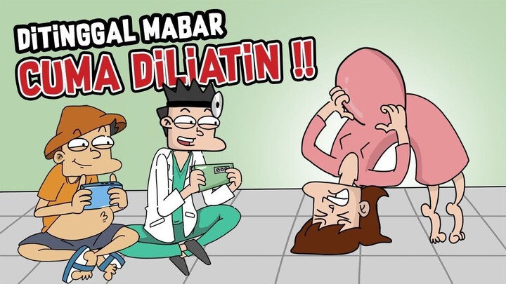 Cowok Hamil!! Momen Melahirkan di TOILET feat. @KomediKuncir  Kartun Acing Lucu
