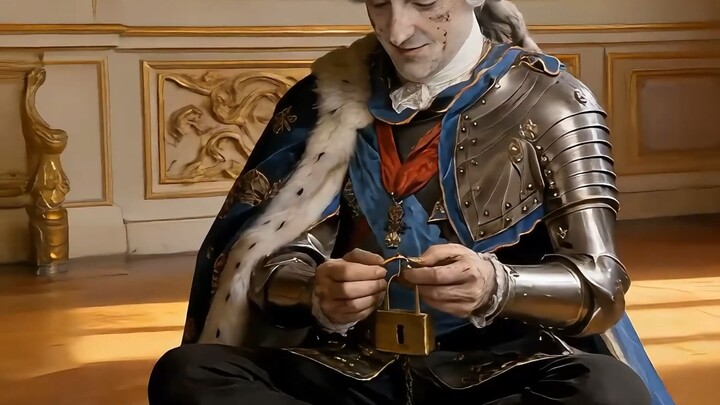 قبل 13 ساعة من قطع رأس لويس السادس عشر