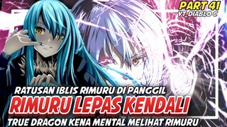 Rimuru Lepas Kendali Lawan 2 True Dragon Ratusan Iblis Di Panggil || Tensei shitara slime datta ken