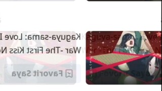 Info:kaguya sama: love is war- the first kiss never ends-  besok tayang 😶😶..