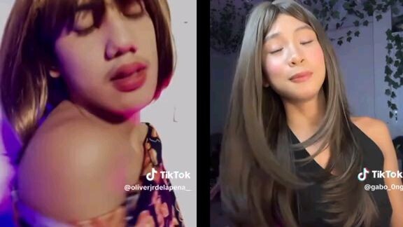 Gabo ong vs Oliver Jr Dela Peña Filipino Content Creator transition 🫶
