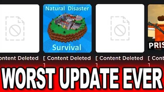 Roblox announced the WORST UPDATE EVER...