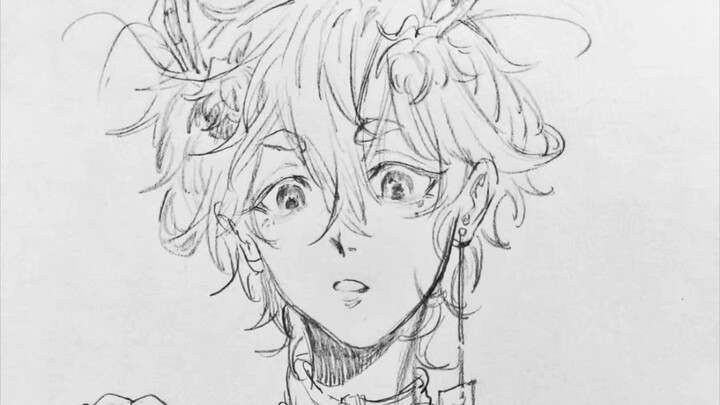 You only draw boys, right? (hands over the mic)