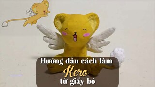 Hướng dẫn cách làm Kero từ giấy bỏ