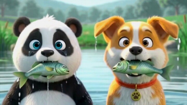 Funny panda