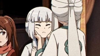 Cute white mom