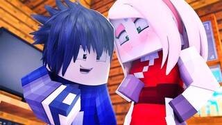SAKURA ESTÁ GRÁVIDA DO SASUKE NO MINECRAFT!