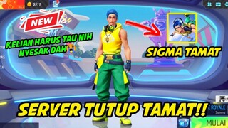 BOCORAN SERVER TUTUP GAME SIGMA TAMAT!!😭 TERBARU 2022 HARI INI