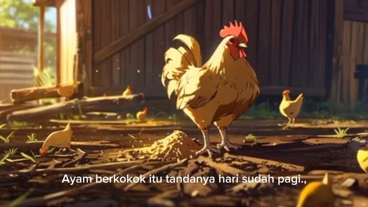 Suasana di pedesaan yang masih asri di bandingkan di kota