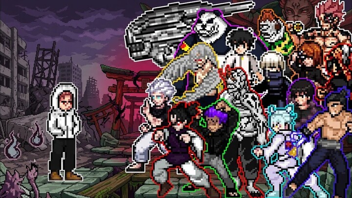 [MUGEN] Kaisar Harimau VS Seluruh Karakter Jujutsu Kaisen