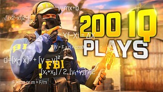 SMARTEST Pro CS:GO Plays in 2021 #2 (200 IQ tricks)