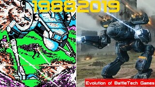 Evolution of BattleTech Games [1988-2019]