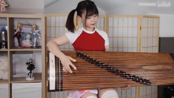 Those who know guitar and zither are silent - "New boy" Guzheng Cover!