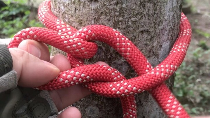 Clever quick release knot for camping survival #knoshort