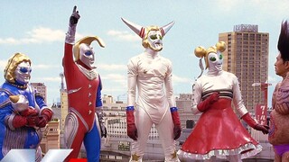 Khung hình 4K60 [Light Land Street Ride] Bức ảnh đặc biệt của Nhật Bản châm biếm "Ultraman America"