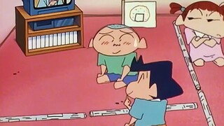 幼稚园五只小朋友玩抢夺地盘的游戏，阿呆直接封神#蜡笔小新 #动漫 #我在B站看动漫