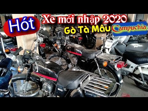 Chợ Gò Tà Mâu Campuchia nhiều xe cổ giá rẻ chất lượng tốt
