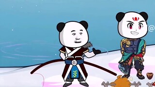 After Ming Fubao learned the secrets of the three sects of Daxia, he swore brotherhood on the snowy 