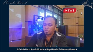 Kondisi pelabuhan arus balik