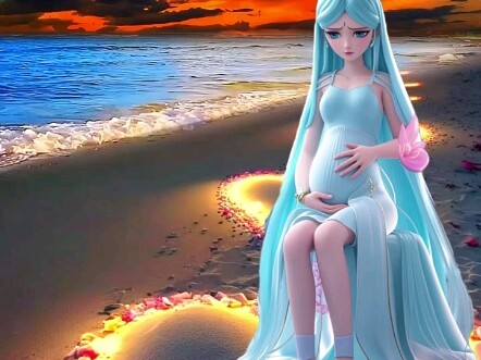 Which princess has the cutest baby in her belly?
