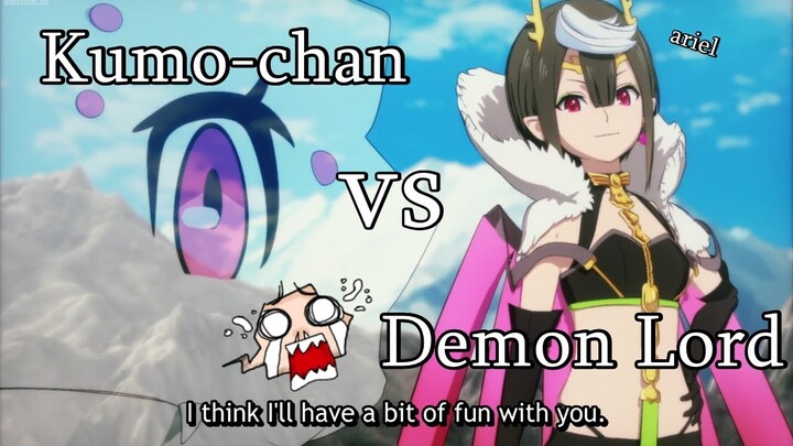 Kumo vs Ariel (Demon Lord)‼️ Kumo Desu ga, Nani ka? episode 22 REACTION -english-
