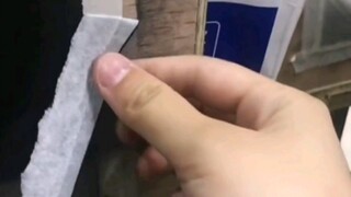 The Excited and Joyful Moment When Art Students Tear Off Paper Tape