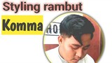 tutorial style rambut korea, Gaya Rambut Koma