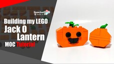 Building my LEGO Jack o Lantern MOC | Somchai Ud