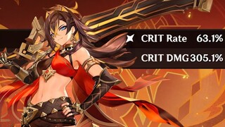 300 Crit Damage Dehya