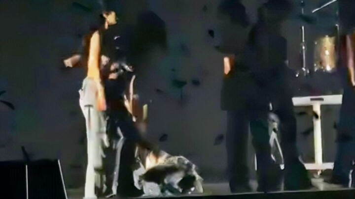 Sana, who didn't fall until the very last moment when the camera went dark...