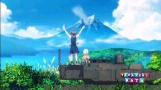 AI Funny In Anime Crack Shuumatsu Touring - Perigatan Gunung merapi dengan UFO