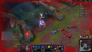 Zoe bắn e xuyên tường một đường dài giết luôn ad cực hay trong liên minh huyền thoại #game