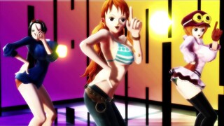 [MMD - One Piece] EVERGLOW - Bon Bon Chocolat - Robin, Nami, and Koala