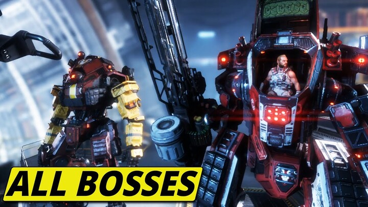 Titanfall 2 - ALL BOSSES