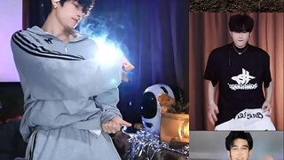 可乐加奶粉直播录屏，久违的男主播合跳擦边局啦～