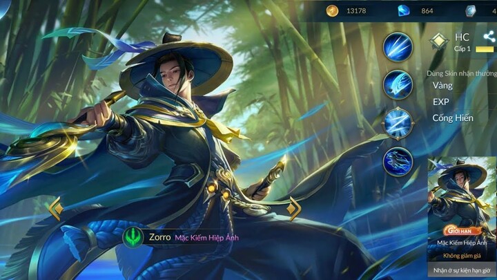 Loạn Chiến Mobile | Zorro, đậm chất kiếm hiệp, lăng ba vi bộ cực đẹp