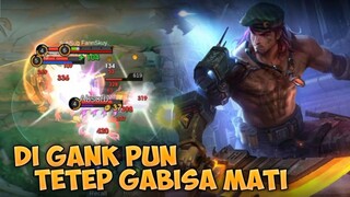 DI GANK PUN TETEP GABISA MATI - Mobile Legends