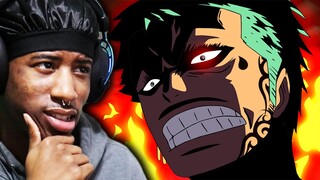 RORONOA ZORO IS THE MINORITY HUNTER @Synsei REACTION!!