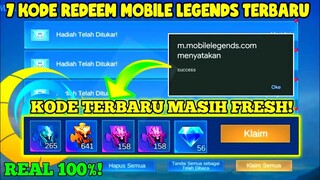 BURUAN! 7 KODE REDEEM ML 2023 HARI INI | KODE REDEEM MOBILE LEGENDS TERBARU HARI INI APRIL 2023