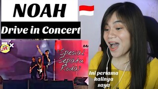 NOAH - Topeng [ℕ𝔼𝕎 𝕃𝕀𝕍𝔼 𝔼𝕏ℙ𝔼ℝ𝕀𝔼ℕℂ𝔼] Drive In Concert I FILIPINA REAKSI