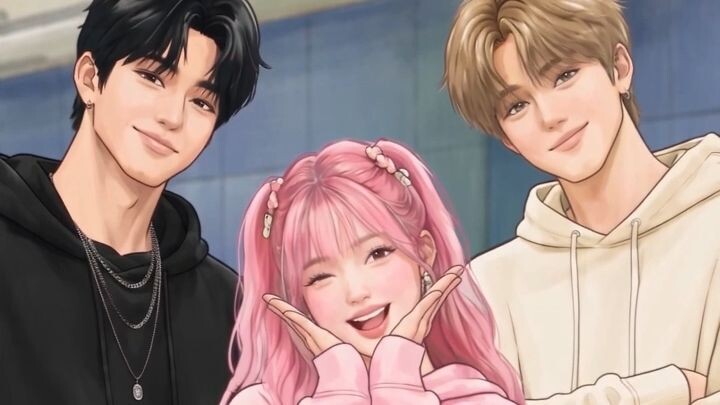 Kai, Lia & Jae — First Dance! 💃🕺 | Animated Dance Video