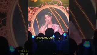 Celebrities who attended IU Concert The Golden Hour day 1 (220917) #bts #itzy #txt #kpop #shorts